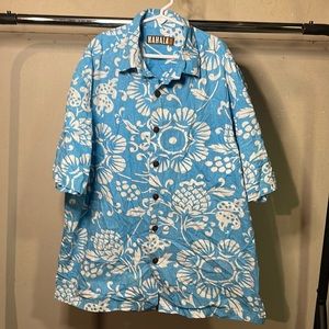 Kahala 1936 Hawaiian Button up size M